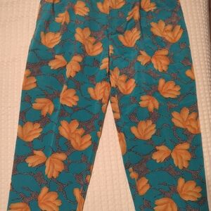 Floral Patterned Pants